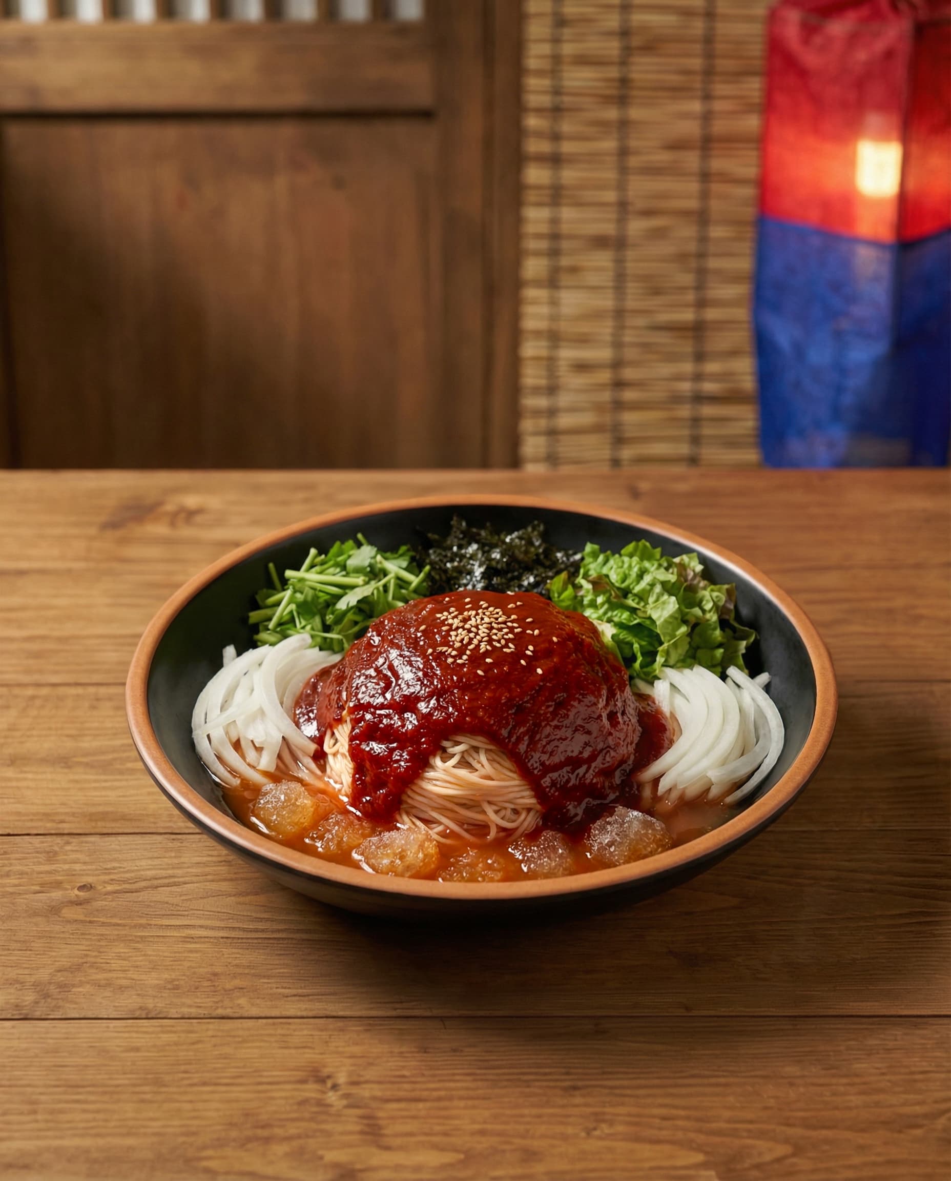 물비빔국수